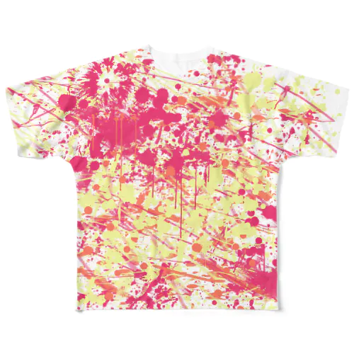 LIBRI PAINT WORK 001 All-Over Print T-Shirt