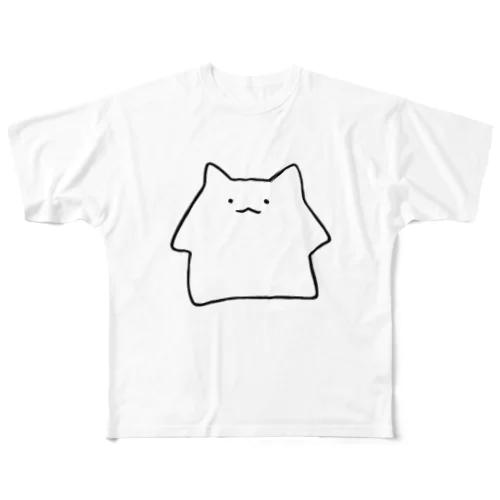 ヒトデネコさん(基本ver) All-Over Print T-Shirt