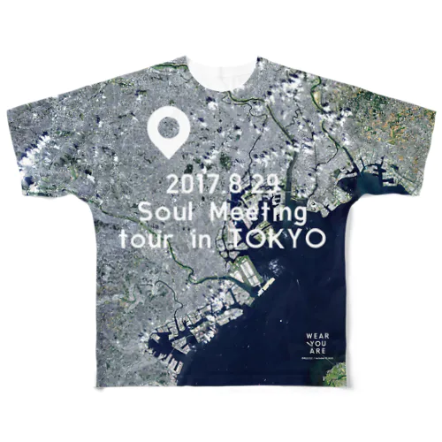 東京都 品川区 フルグラフィックTシャツ