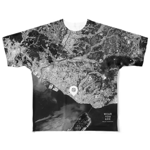 兵庫県 神戸市 All-Over Print T-Shirt