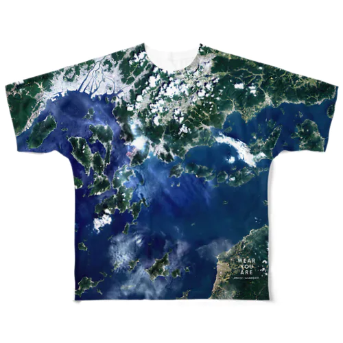 広島県 呉市 All-Over Print T-Shirt