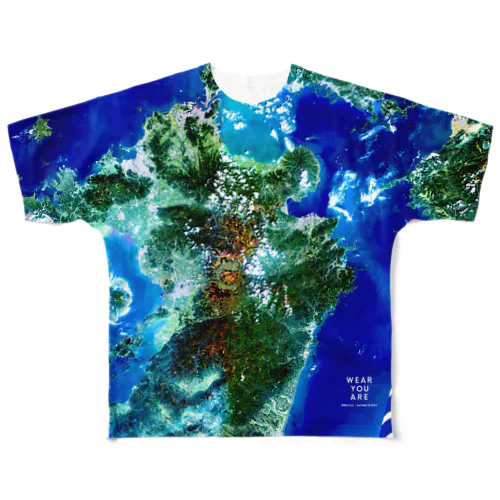 九州北部豪雨災害チャリティTシャツ両面 フルグラフィックTシャツ