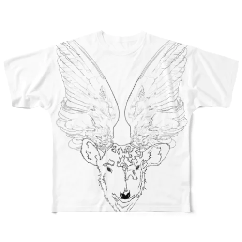 SIKA-TUBASA All-Over Print T-Shirt