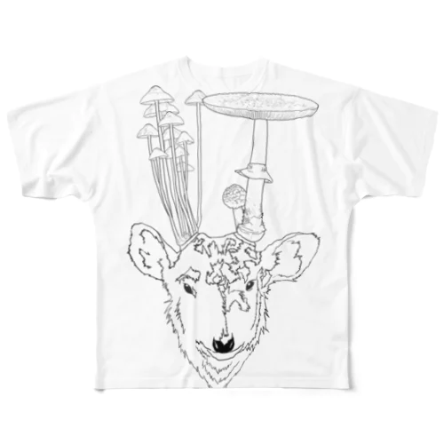 SIKA-KINOKO All-Over Print T-Shirt