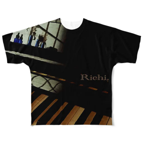 Richi.ピアノ All-Over Print T-Shirt