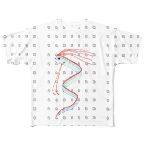 oarfish(リュウグウノツカイ) All-Over Print T-Shirt