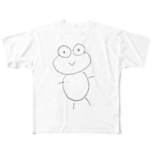 かえるくん All-Over Print T-Shirt