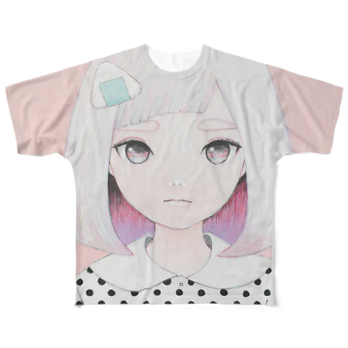Onigiri Portrait All-Over Print T-Shirt