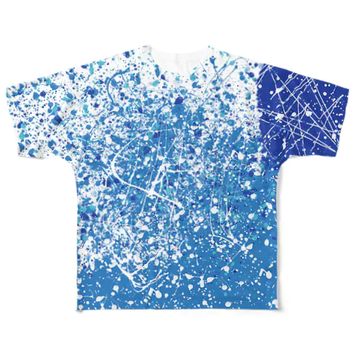 LIBRI PAINT WORK 025 All-Over Print T-Shirt