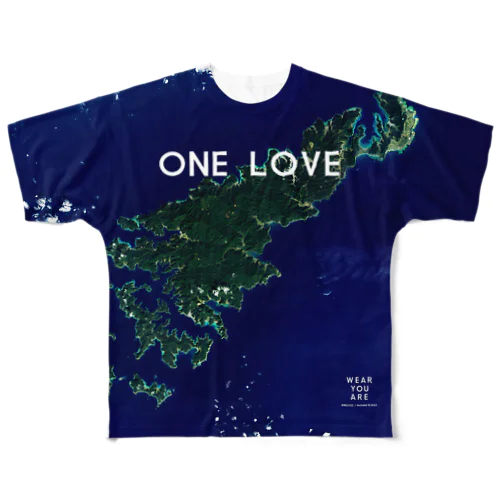 鹿児島県 奄美市 Tシャツ 両面 フルグラフィックTシャツ
