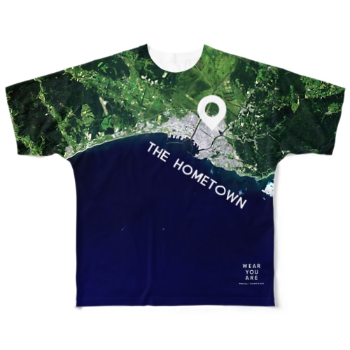 北海道 釧路市 Tシャツ 両面 All-Over Print T-Shirt