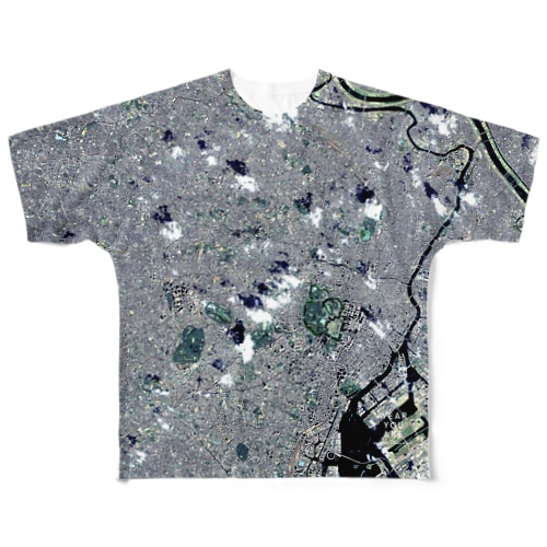 東京都 新宿区 Tシャツ 両面 All-Over Print T-Shirt
