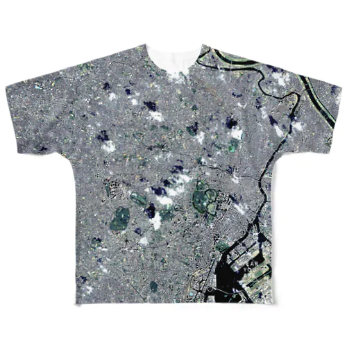 東京都 新宿区 Tシャツ 両面 All-Over Print T-Shirt