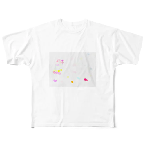 「Pop out」 series フルグラフィックTシャツ