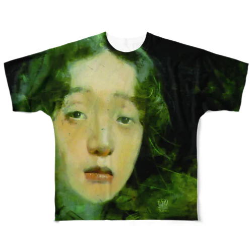 畑中 優 Full Graphic Design T-shirt All-Over Print T-Shirt