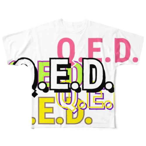 Q.E.D.「証明完了」 All-Over Print T-Shirt