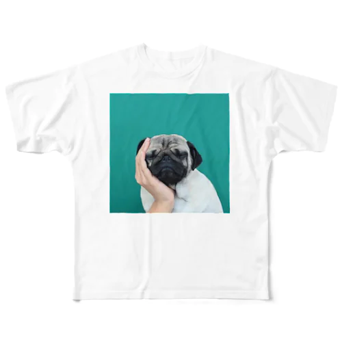 bulldog フルグラフィックTシャツ