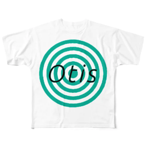 Otis the circle フルグラフィックTシャツ