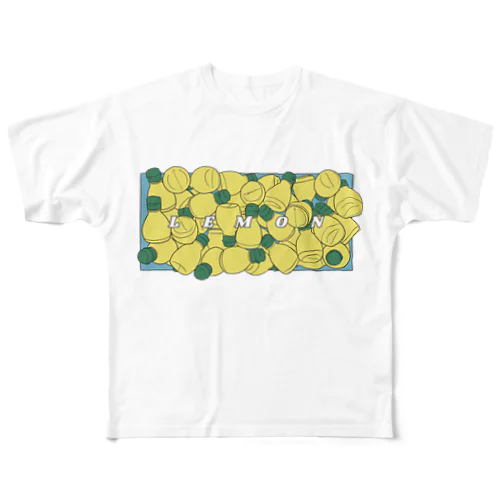 ポッ◯レモン集合タイプ All-Over Print T-Shirt