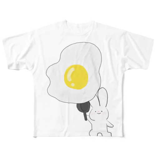 うさごろう(調理中) All-Over Print T-Shirt