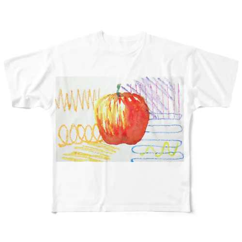 APPLE フルグラフィックTシャツ