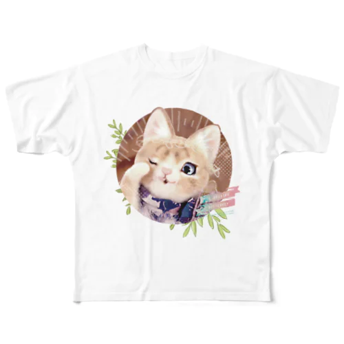 いざないの蝶々シリーズ03 フルグラフィックTシャツ