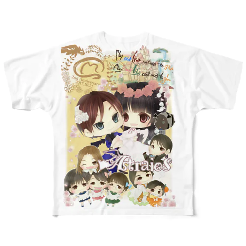 Astraios2周年Tシャツ All-Over Print T-Shirt