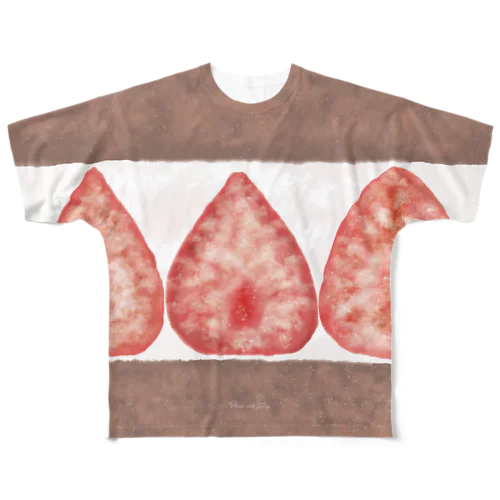 Chocolate cake All-Over Print T-Shirt