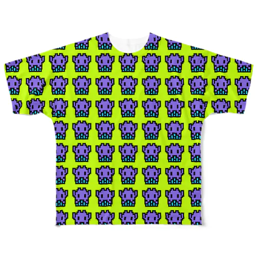Invader フルグラフィックTシャツ