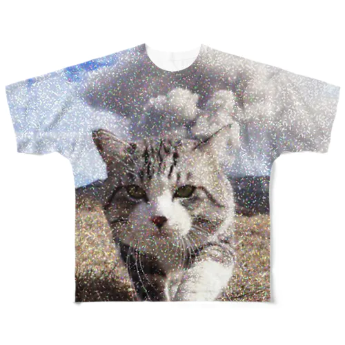 Walking cat All-Over Print T-Shirt