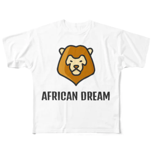 African Dream フルグラフィックTシャツ