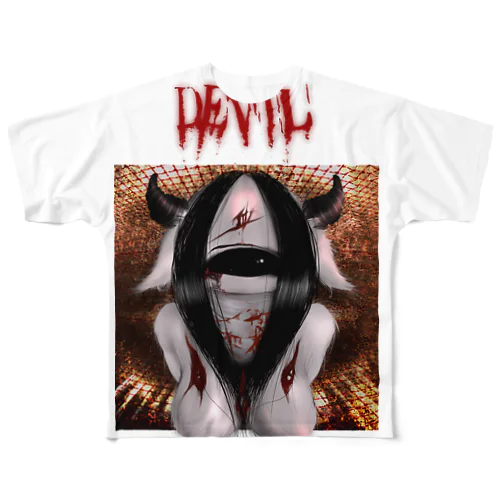 血殺POO All-Over Print T-Shirt