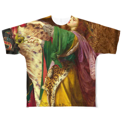 Leopard le Fay フルグラフィックTシャツ