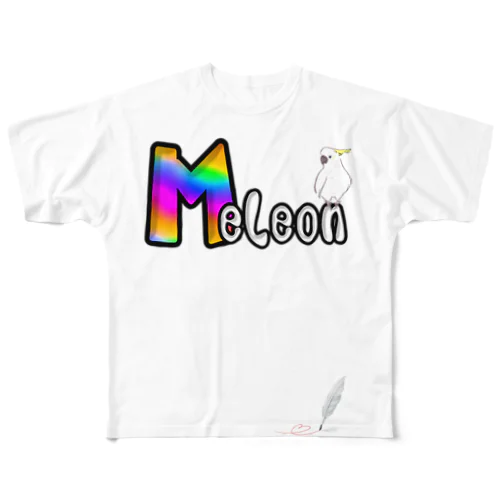 MeLeon フルグラフィックTシャツ