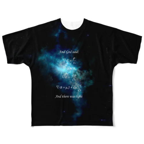 Maxwell方程式よあれ... All-Over Print T-Shirt