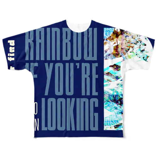 上を向いて歩こう All-Over Print T-Shirt