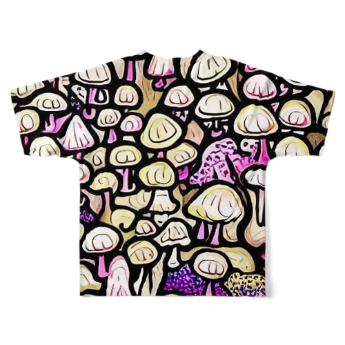 ＡＩキノコ フルグラフィックTシャツ