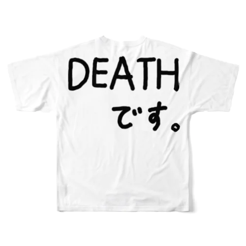 DEATHです。♪1901 フルグラフィックTシャツ