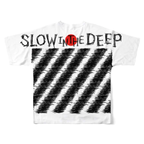 SLOW in the DEEP公式グッズ フルグラフィックTシャツ