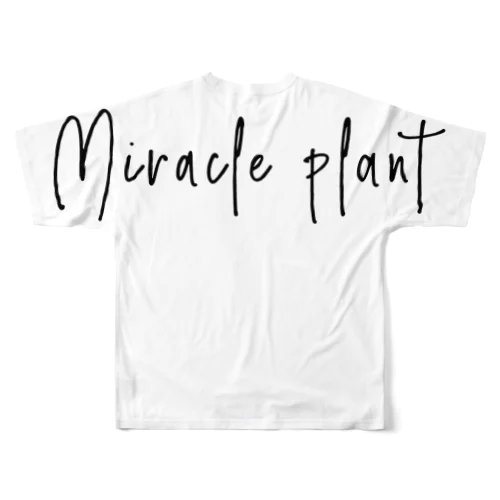 420 Miracle plant  フルグラフィックTシャツ