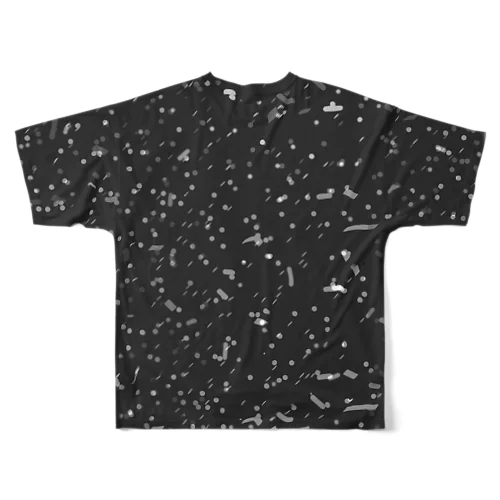 頭髪のフケが目立たないＴシャツの為の All-Over Print T-Shirt