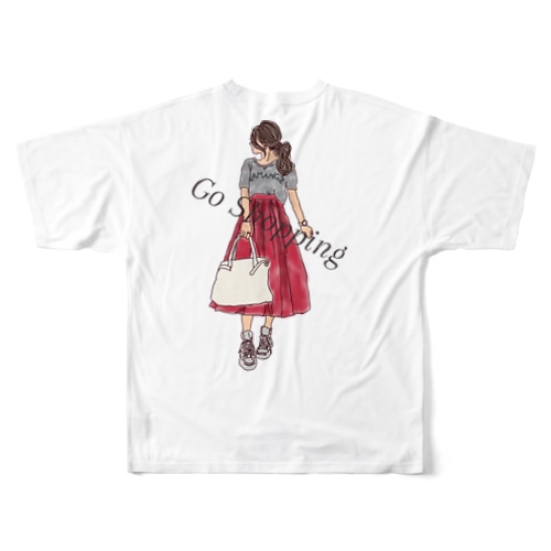 LOVE  ショッピング All-Over Print T-Shirt