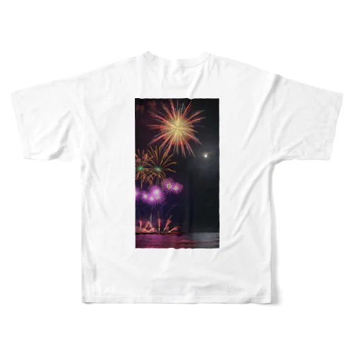 夏の花火 All-Over Print T-Shirt