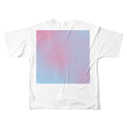 spring gradation フルグラフィックTシャツ