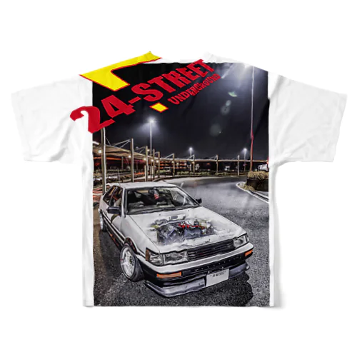 24-Street-AE86_1 All-Over Print T-Shirt