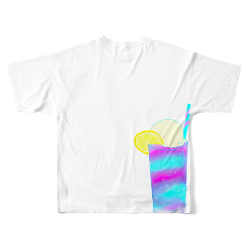ギャラクシークリームソーダ All-Over Print T-Shirt