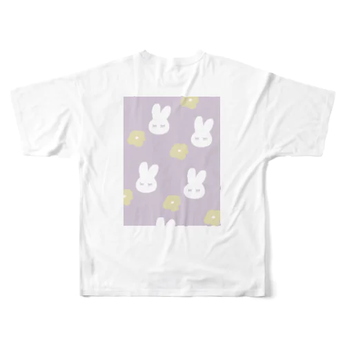 はなとうさぎ All-Over Print T-Shirt