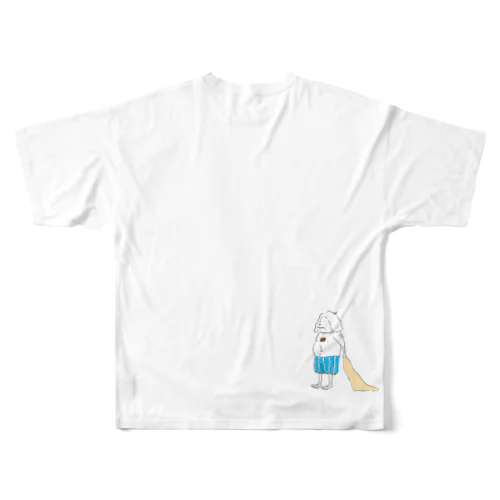 モジャ男の休日 All-Over Print T-Shirt