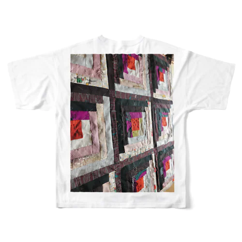 logcabin quilt All-Over Print T-Shirt