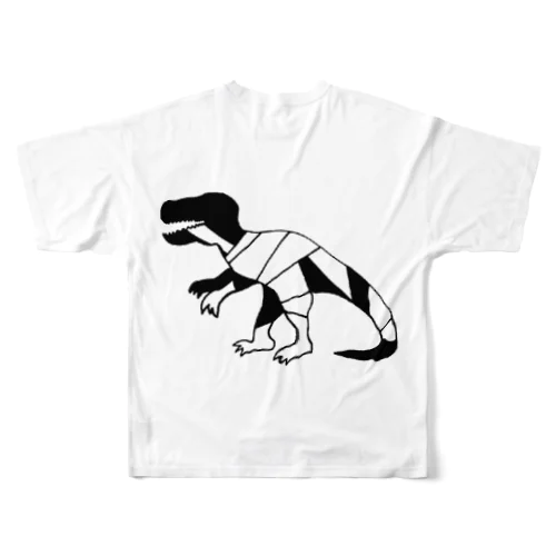 Dinosaur 2 フルグラフィックTシャツ